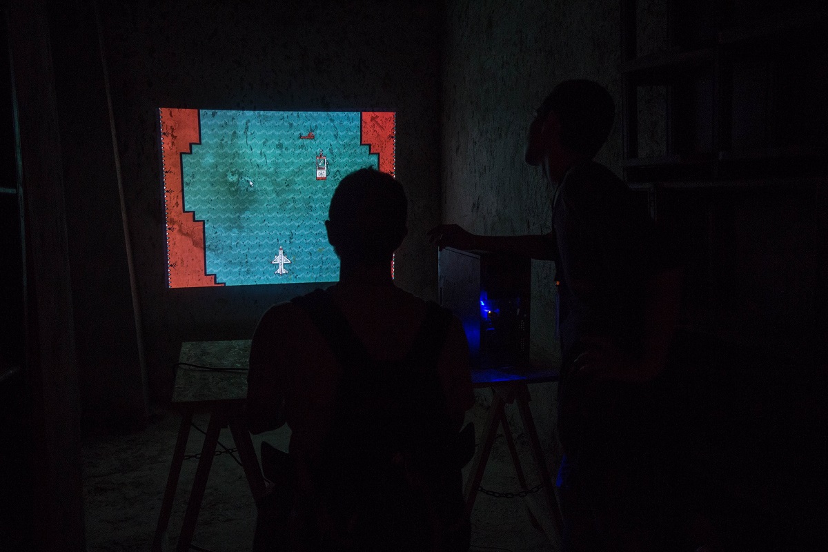 Ahmed El Shaer. INTERFERENCE tunis 2018. Photo Edriss Essoussi