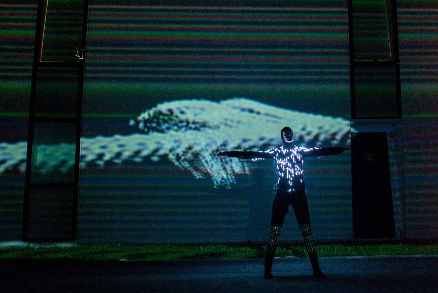 Boštjan Čadež & Tatiana Kocmur. SVETLOBNA GVERILA Ljubljana 2020. Photo DK (5)