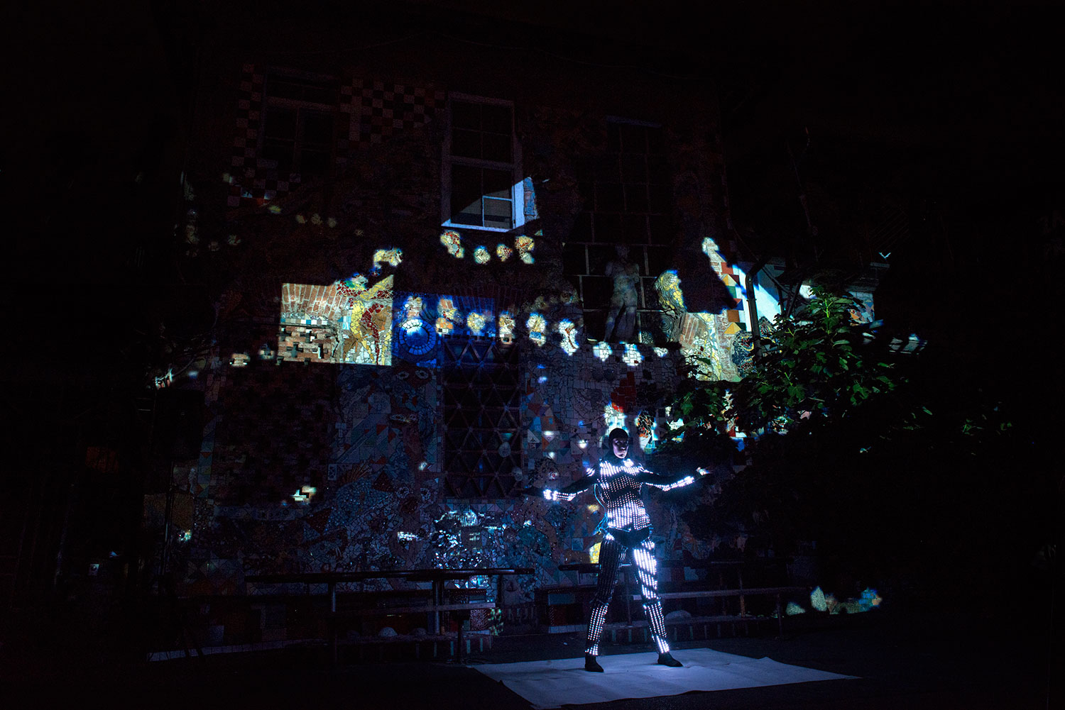 Boštjan Čadež & Tatiana Kocmur. SVETLOBNA GVERILA Ljubljana 2020. Photo DK (9)