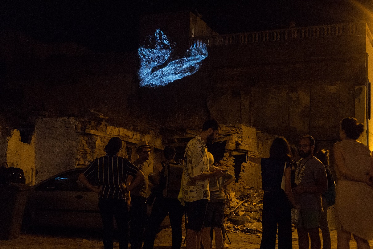 Max Sudhues. INTERFERENCE Tunis 2018. Photo Brahim Guedich